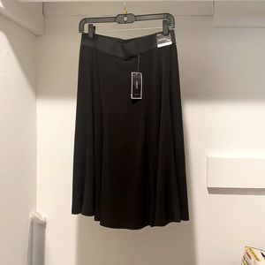 Alfani black skirt petite medium elastic waist